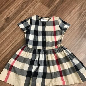 This is Burberry dressed for toddler girls size 3-5